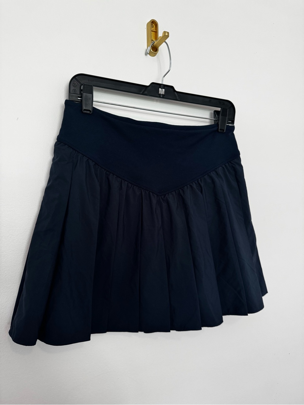 FP Movement by Free People Pleats and Thank You Skort in Midnight Navy.